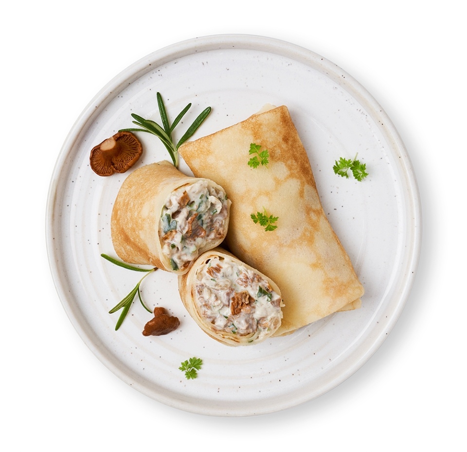 

Блинчики Уже готово с лисичками в сливочном соусе Россия 200 г