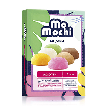 

Десерт МoMochi Моджи ассорти замороженный 240 г
