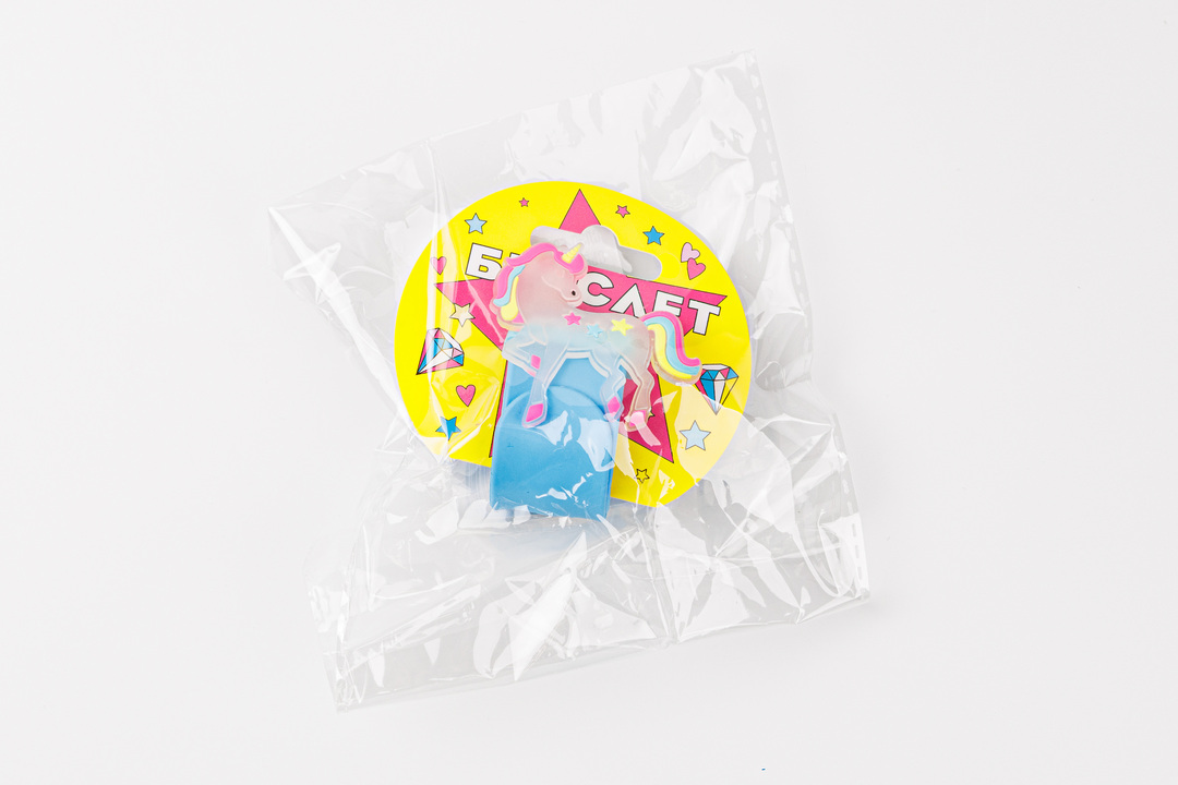 

Слэп-браслет со съемной светящейся фигуркой 1 шт. цвет в ассортименте