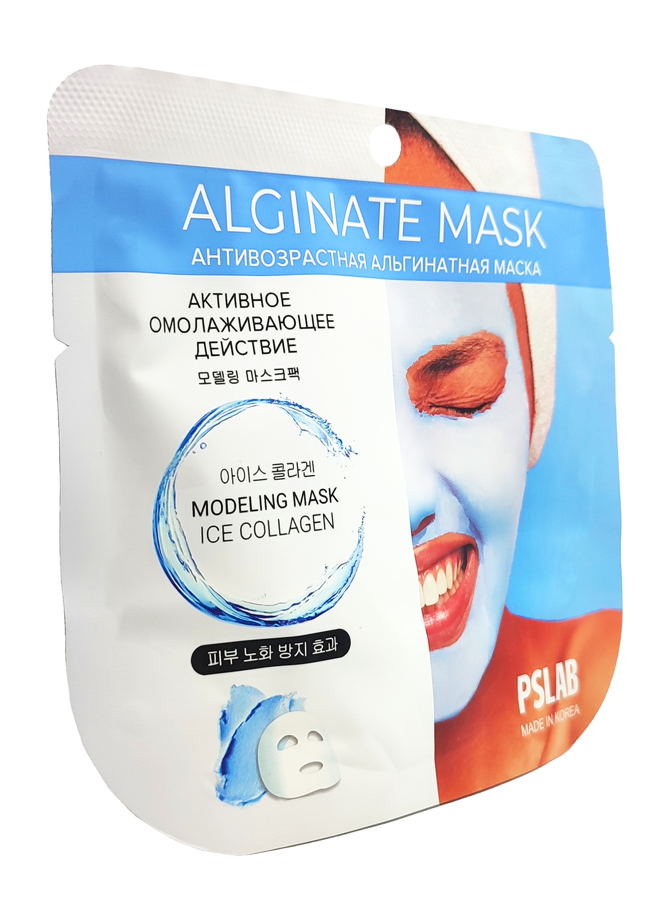 

Маска для лица альгинатная PSLAB Ice Collagen Modeling 22 г