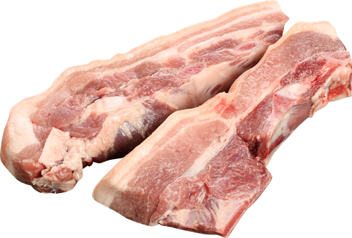 

Свинина грудинка на кости охлажденная, вес