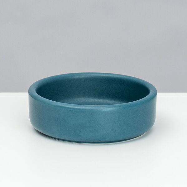 Миска керамическая Petmax для грызунов Кролик синяя 100 мл