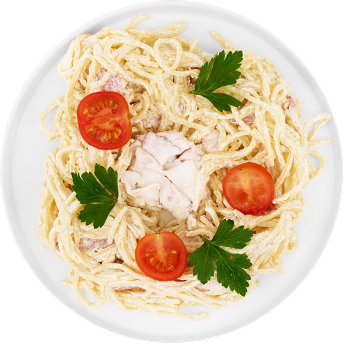 

Паста Карбонара с беконом 300 г