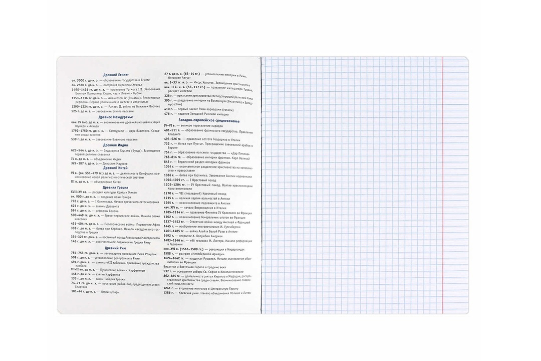

Тетрадь общая Феникс+ Селфи История в клетку 48 листов
