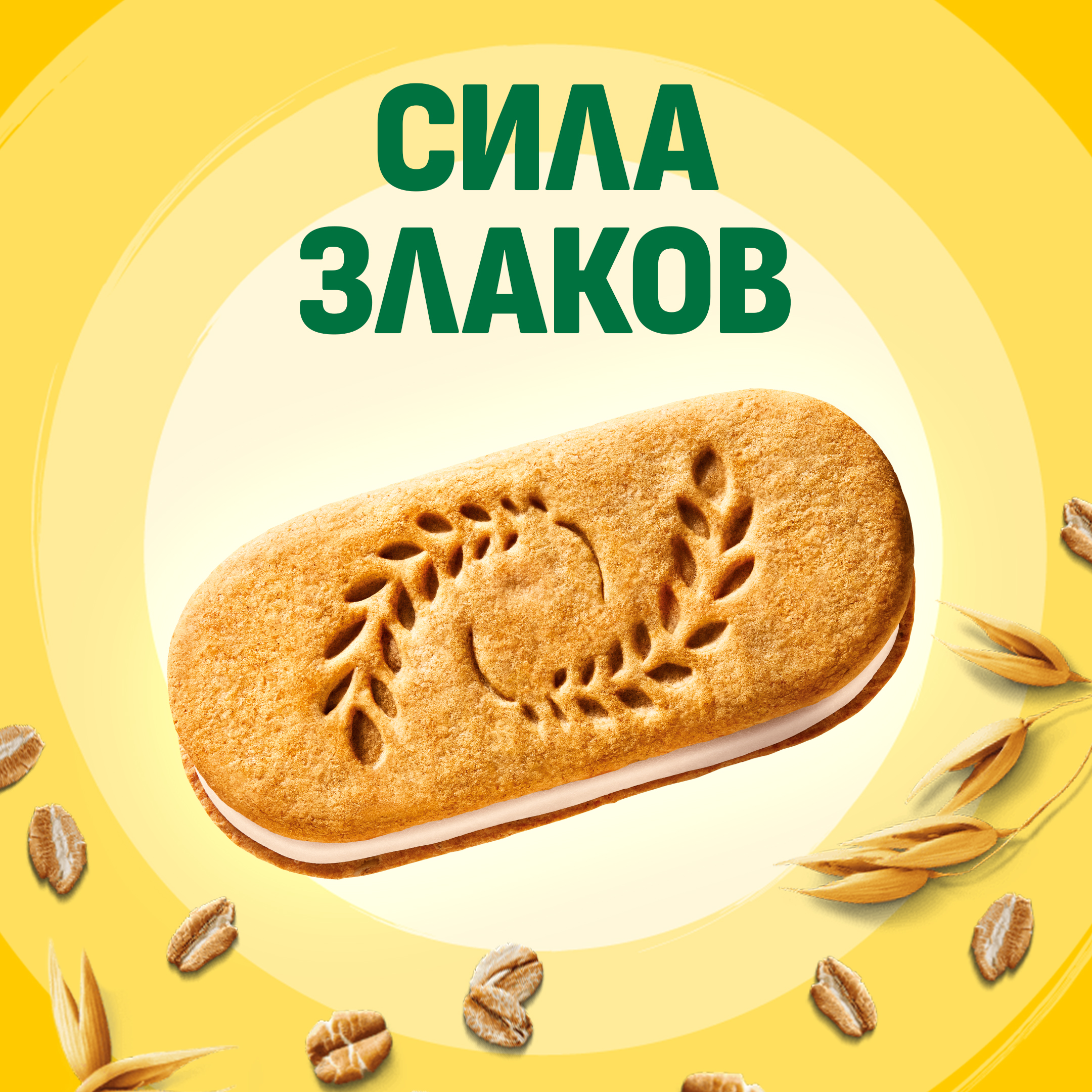 

Печенье витаминизированное BelVita Утреннее Сэндвич с цельными злаками и йогуртовой начинкой 253 г