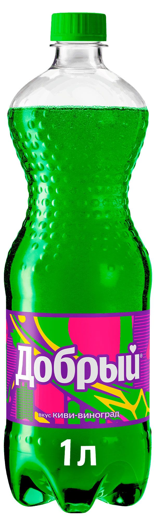 

Напиток Добрый Киви-виноград газированный 1 л