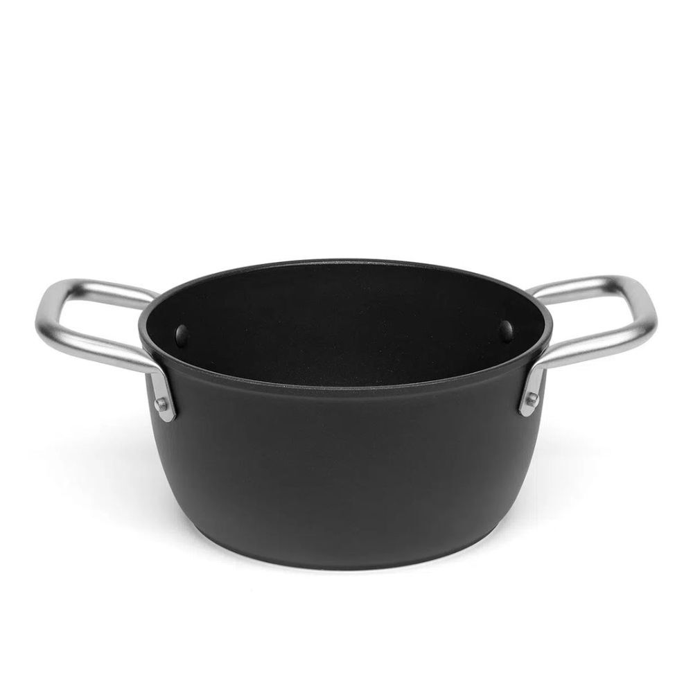 

Кастрюля TVS Terra Italia Induction 3-слойное антипригарное покрытие diamantek с алмазной текстурой 20 см