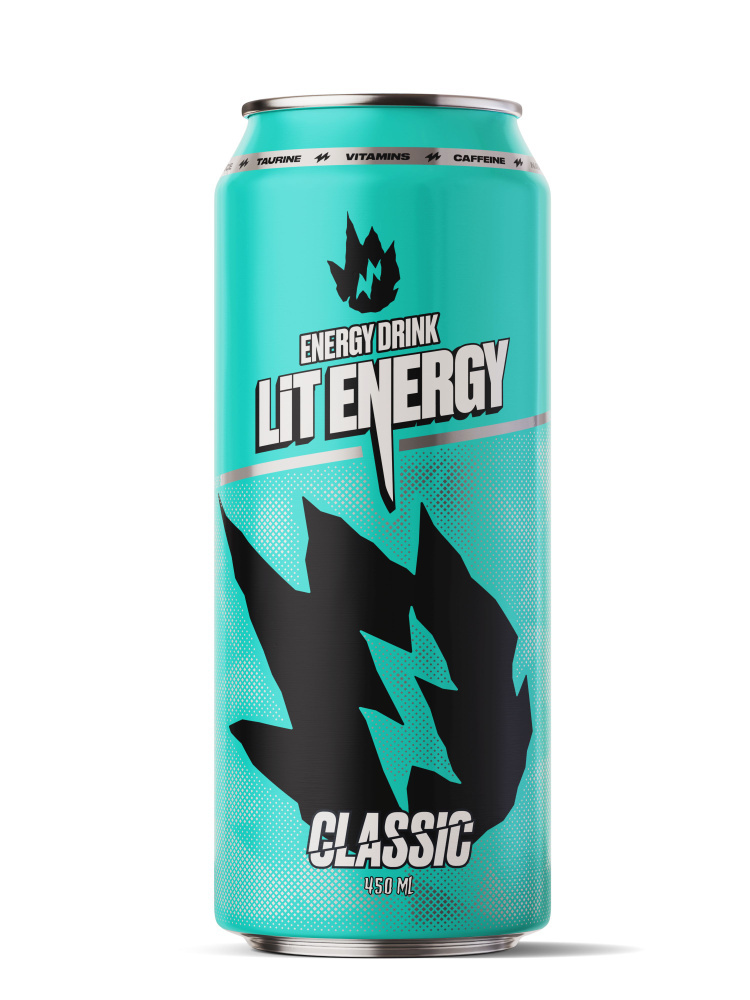 

Напиток энергетический Lit Energy Classic газированный 0.45 л