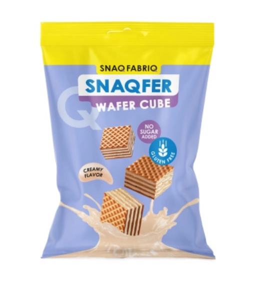 

Протеиновые вафли Snaq Fabriq Wafer Cube Сливочные 100 г