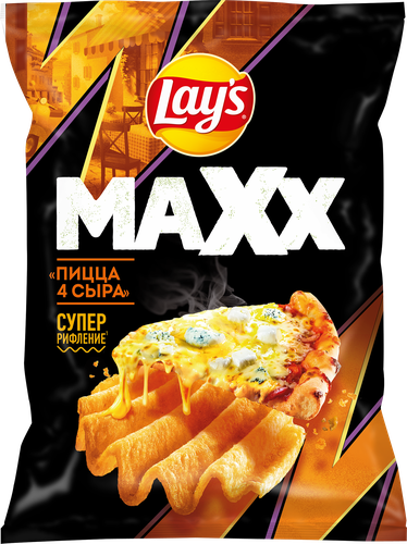 

Чипсы Lay's Maxx Пицца 4 сыра 100 г