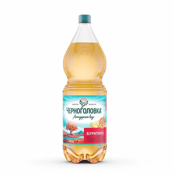 Лимонад Черноголовка Буратино 2 л