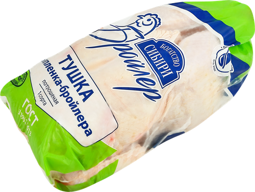 

Тушка цыпленка-бройлера Богатство Сибири охлажденная вес