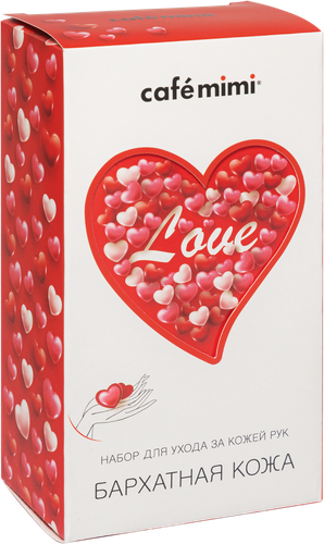 

Набор подарочный Cafe Mimi Бархатная Кожа для ухода за кожей рук: Крем 50 мл, Маска 50 мл