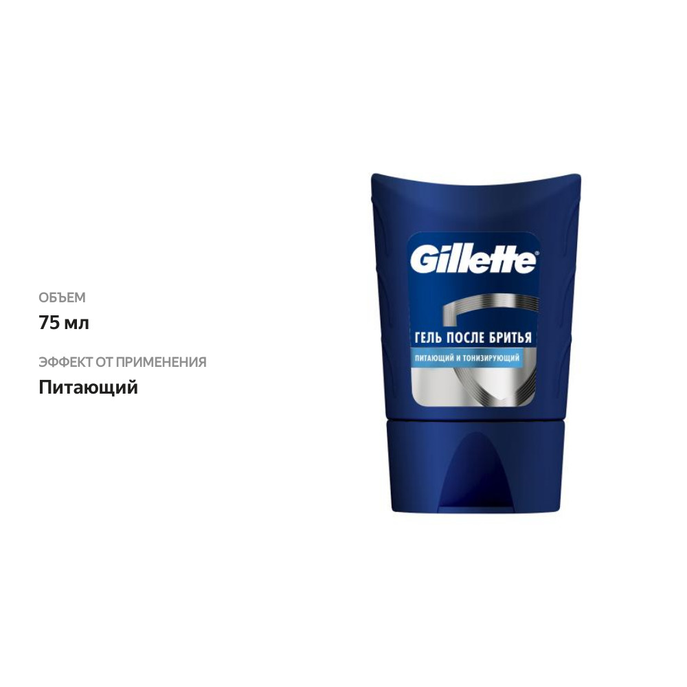 

Гель после бритья Gillette Series Питание и тонизирование, 75 мл