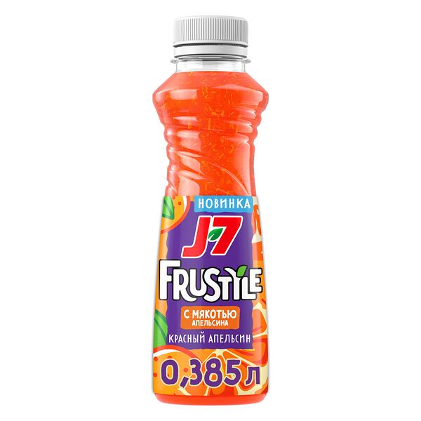 Напиток J7 Frustyle Красный апельсин 385 мл