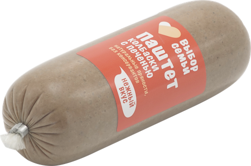 

Паштет Выбор Семьи Колбаски с печенью 250 г