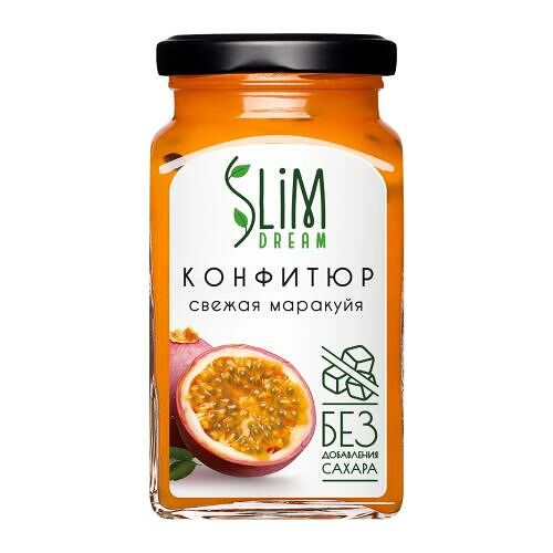 Конфитюр Slim Dream из маракуйи без добавления сахара 300 г