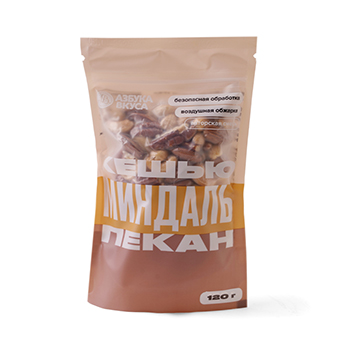 

Смесь орехов Азбука Вкуса пекан, кешью, миндаль жареные 120 г