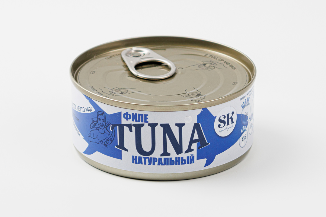 

Тунец филе натуральный SK ключ 140 г