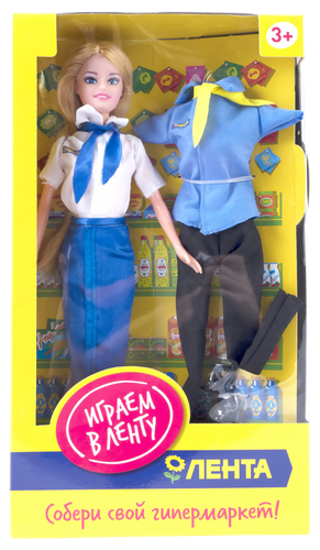 

Кукла Лента Играем в Ленту с набором одежды 29 см