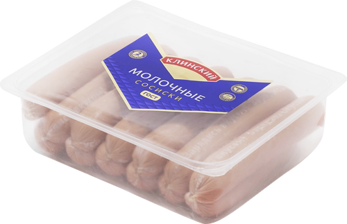 

Сосиски Клинский Молочные вес
