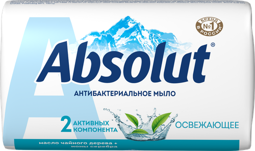 

Мыло Absolut Classic антибактериальное Освежающее 90 г