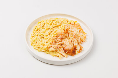 Паста Ризони ВкусВилл с сырным соусом и курицей 245 г