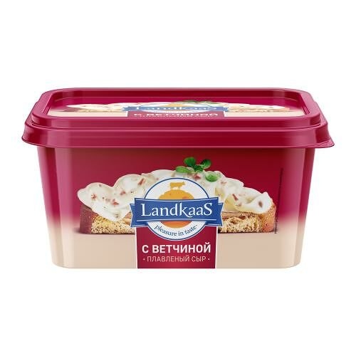 Плавленый сыр Landkaas с ветчиной 50% 350 г
