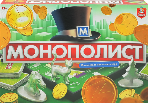 

Игра настольная Монополист, Арт. 04945, 04934