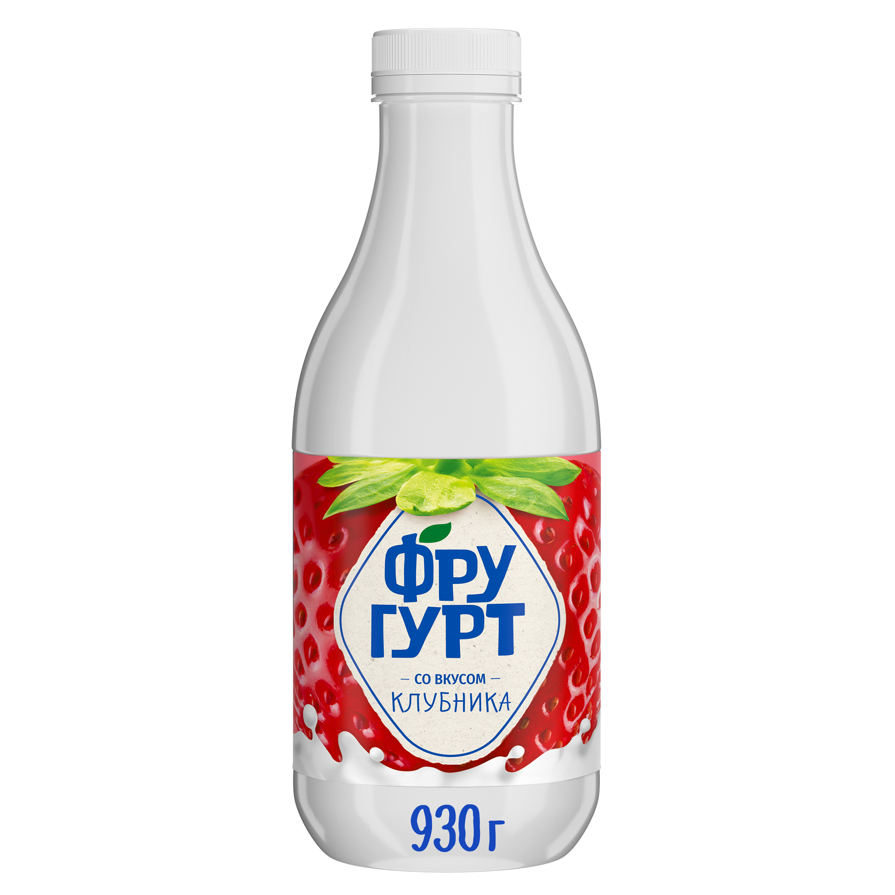 

Йогурт питьевой Фругурт со вкусом клубники 1% 930 г в бутылке