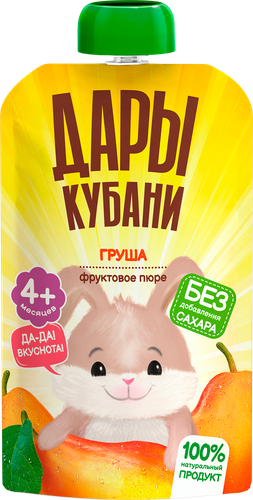 

Пюре Дары Кубани груша с 4 месяцев 90 г