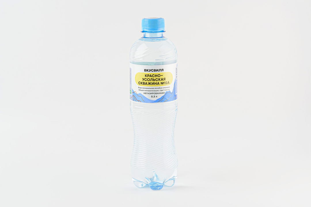

Вода минеральная лечебно-столовая Красноусольская скважина №12а негазированная 0.5 л