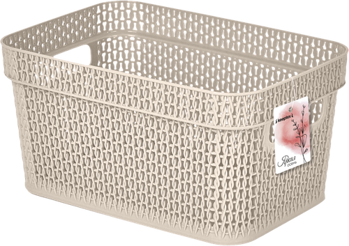 

Корзина Keeplex Ajur с ручками, 27.1х18.3х13.7 см, 5 л