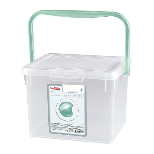 Контейнер для порошка Бытпласт прозрачный 5.3 л