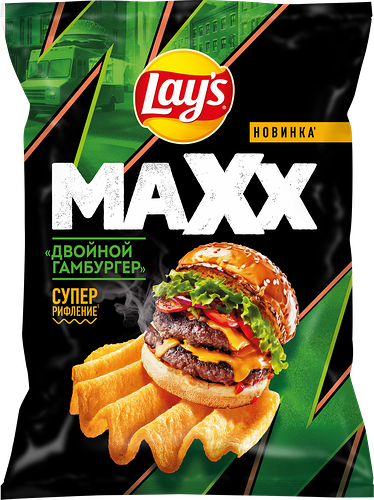 Чипсы Lay's Махх Двойной Гамбургер 100 г