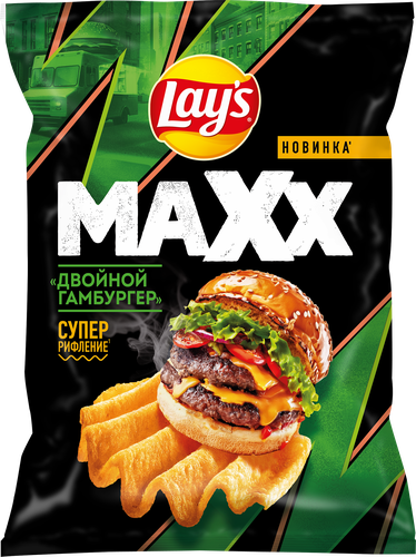 

Чипсы Lay's Махх Двойной Гамбургер 100 г