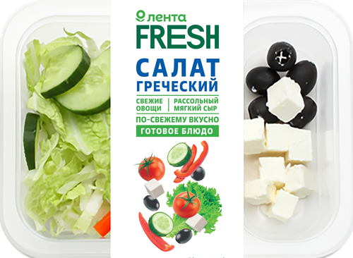 

Салат Лента Fresh греческий 150 г