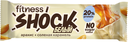 

Батончик глазированный FitnesShock Соленый арахис 50 г