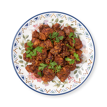 

Попкорн из мяса бедра цыплёнка-бройлера Азбука Вкуса с соусом унаги вес
