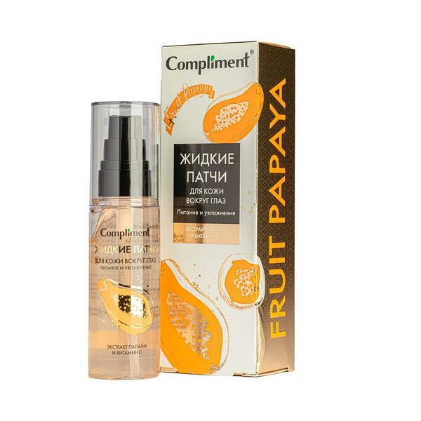 Жидкие патчи комплимент 50 мл питание и увлажнение с экстрактом папайи и