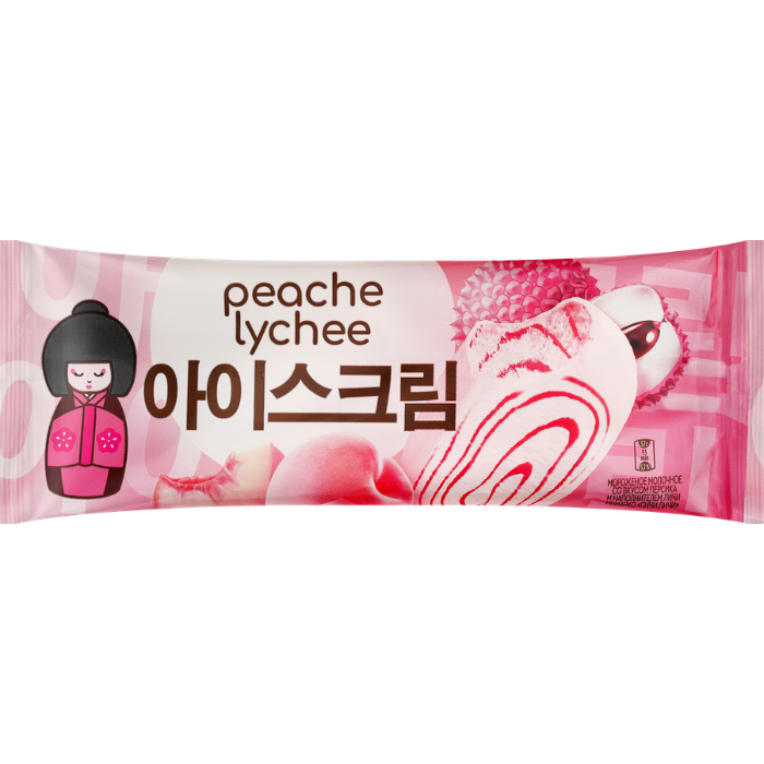 

Эскимо Инмарко Peache Lychee персик и личи 4% 57 г