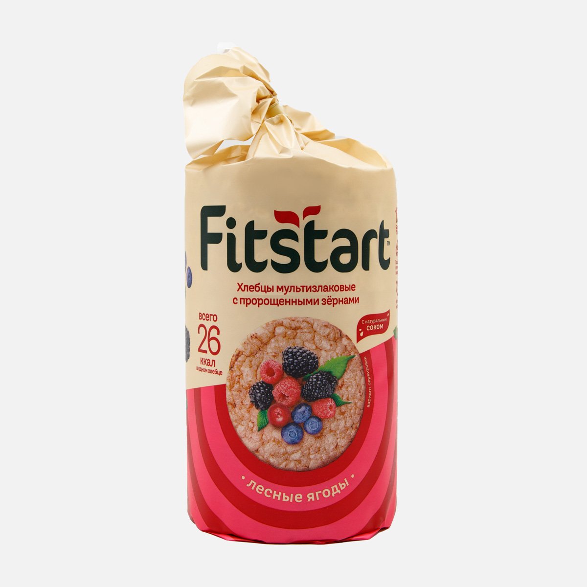 

Хлебцы мультизлаковые Fitstart Лесные ягоды 100 г дизайн упаковки в ассортименте