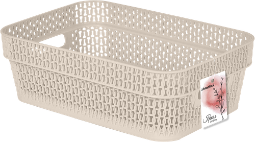 Корзина Keeplex Ajur 27.1х18.3х8.7 см с ручками 3 л