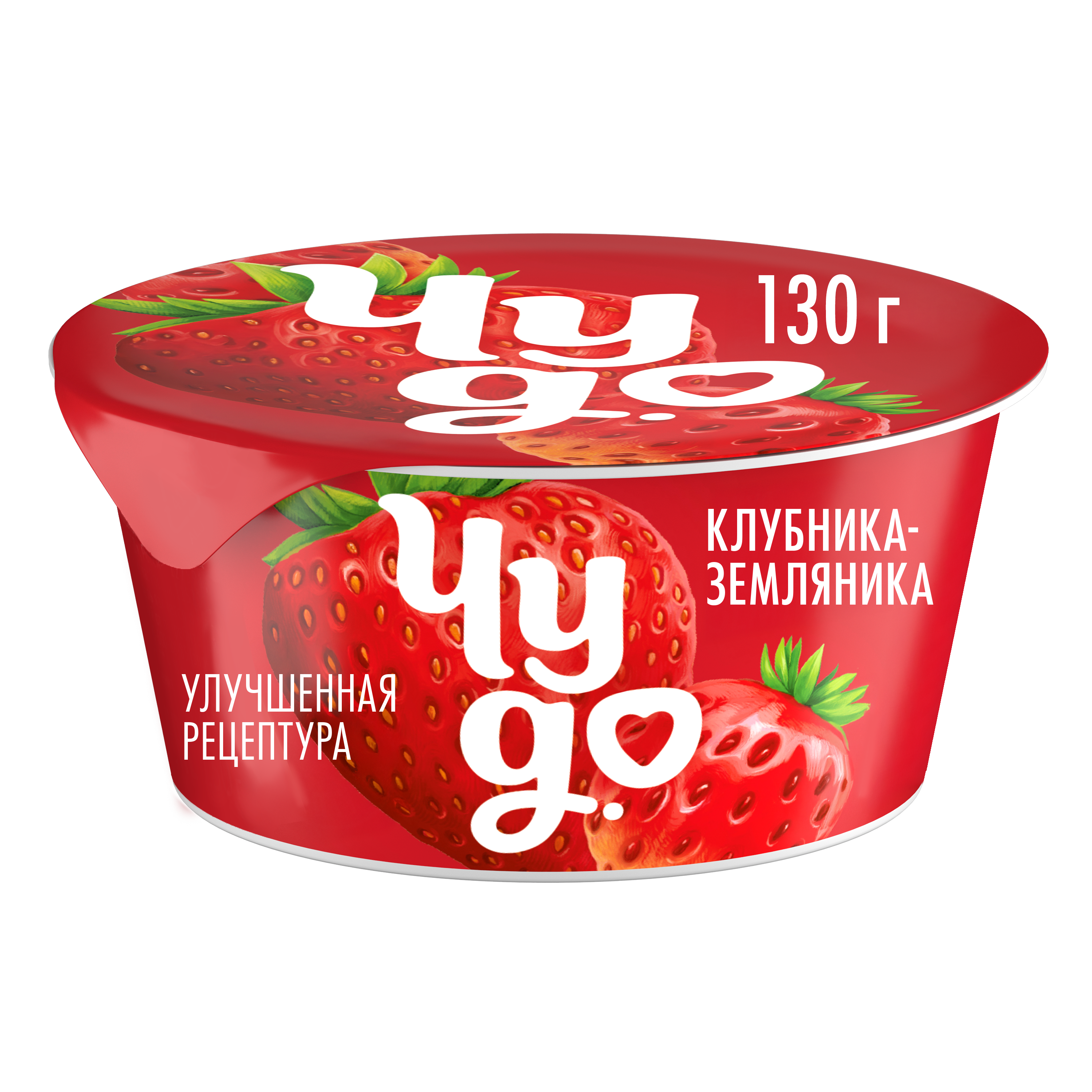 

Иогурт густой Чудо Клубника-земляника 2% 130 г