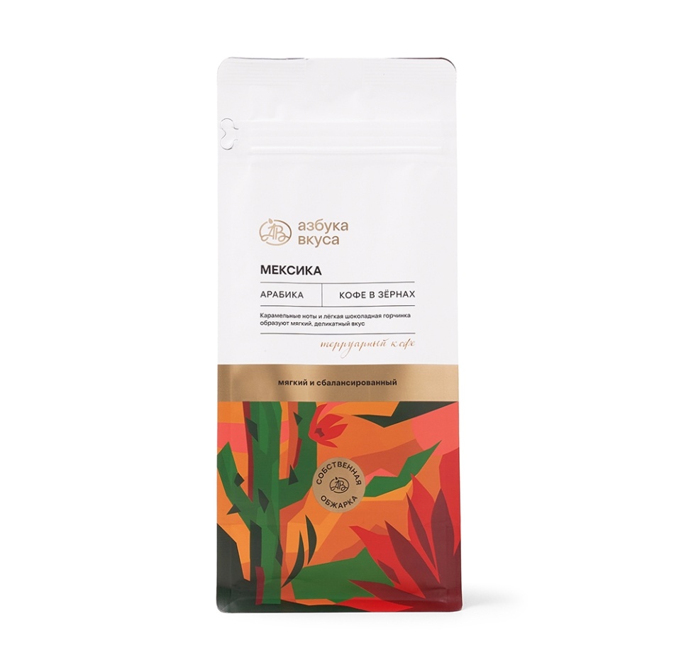 

Кофе в зернах «Арабика Мексика Марагоджип», «Просто Азбука» 250 г