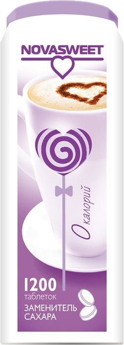 

Заменитель сахара Novasweet таблетки 1200 шт.