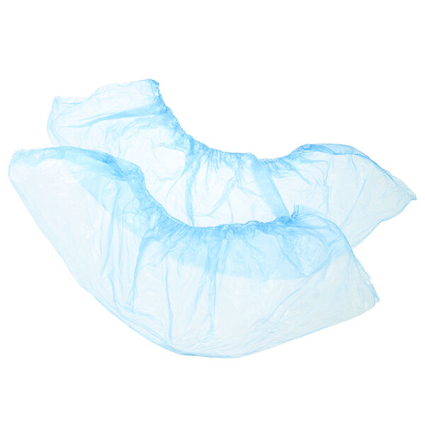 Бахилы одноразовые, полиэтилен, 25 пар, 12 микрон, синие