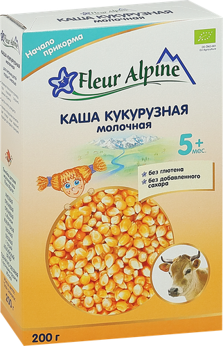 

Каша Fleur Alpine кукурузная молочная с 5 месяцев 200 г