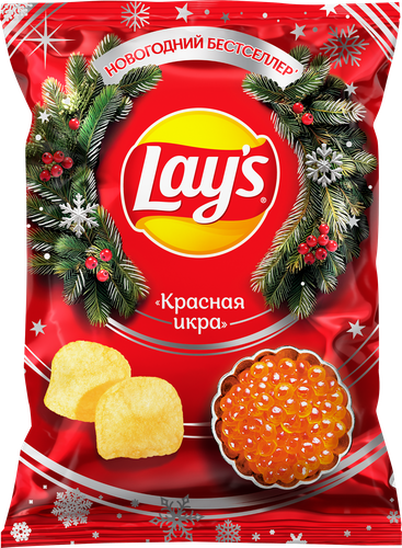 

Чипсы Lay's Красная икра 105 г