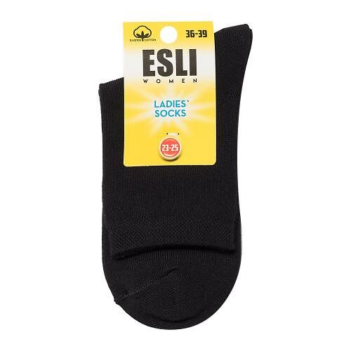 Носки женские Esli черный р. 36-39 классические